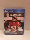 Madden NFL 25 PS4 (2024) E-Everyone Multiplayer American Football Sports Game