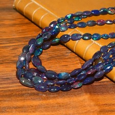 Ethiopian Opal Beads Blue Opal Beads Faceted Nuggets Beads Gift For Mom 414