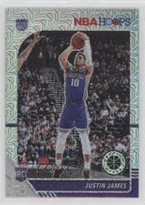 2019-20 Panini NBA Hoops Premium Stock Silver Mojo Prizm Justin James #244 11pj