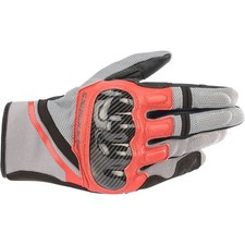 Alpinestars Chrome Gloves - Gray/Black/Red - 3XL 3568721-9203-3XL