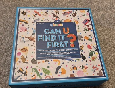 Abeec Can U Find It First Family Brettspiel der schnellen Beobachtung pädagogisch