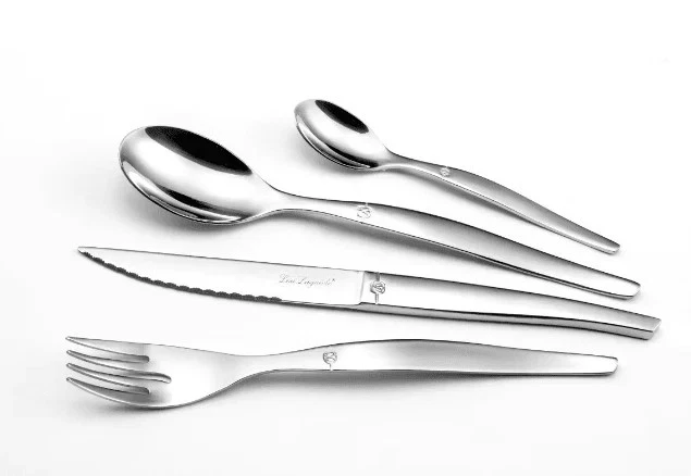 6 x fourchettes de table JET - Inox - 20.7 cm - Lou Laguiole - Photo 4/4