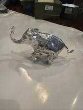 Christofle Lumière d'Argent silver-plated elephant figurine