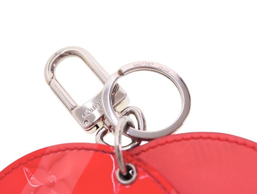 LOUIS VUITTON   Vernis Mirror Bag Charm Mirror LV Monogram Sweet Stripe Poppy Pe thumbnail 7