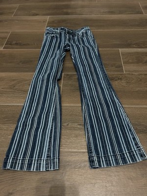 Rock & Roll Denim Jeans Girls Size 10 Bell Bottom