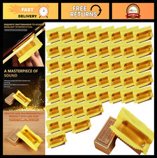 48-Pack Natural Rosin for Violin, Viola  Cello Bows - Smooth Movement, Low Dust