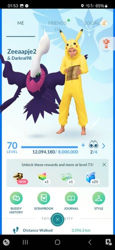 Pokemon Acc Go Lvl 70 249 Legendary /310 Shiny /34 Perfect