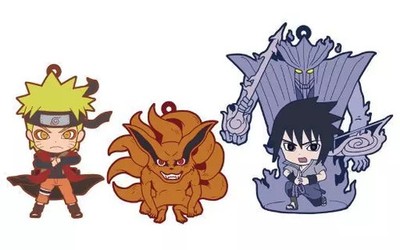 Naruto Uzumaki Sasuke Kusama Niitengomu Collectible PVC Figure Set 3pcs  キャラアニ