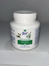 Open Just Swiss Eucasol Bath Salts, Damaged Label, Please See Photos