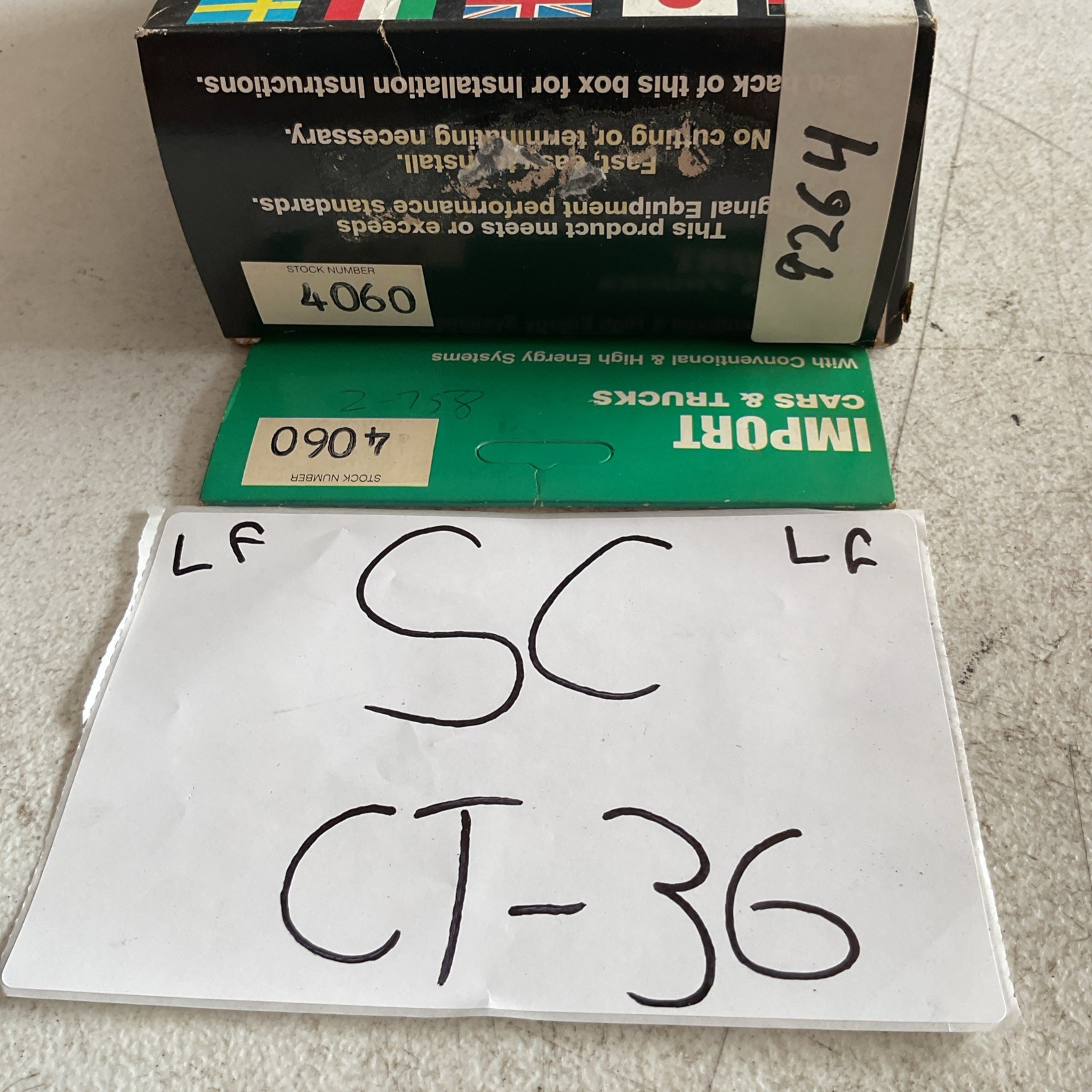 Federal Parts Spark Plug Wire Set, 4060