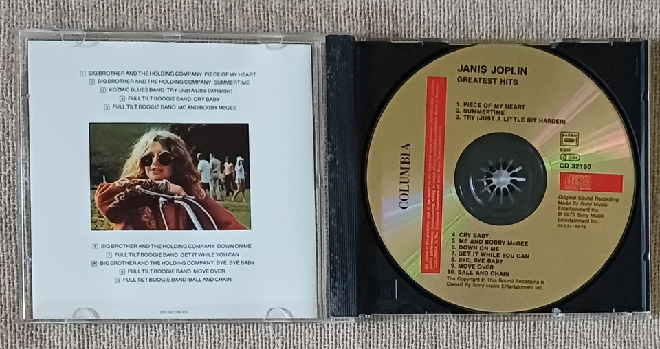 Janis Joplin – Janis Joplin's Greatest Hits – CD (1973) - Bild 2 von 3
