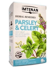 Imtenan Parsley Celery organic 18 Teabags شاي اعشاب امتنان بقدونس وكرفس للتخسيس 