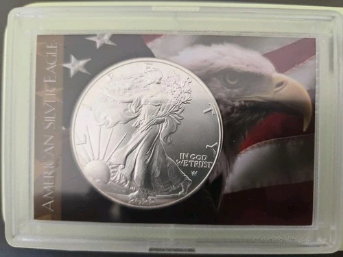 2022 AMERICAN EAGLE 1 OUNCE .999 FINE SILVER DOLLAR COIN USA STATUE OF LIBERTY
