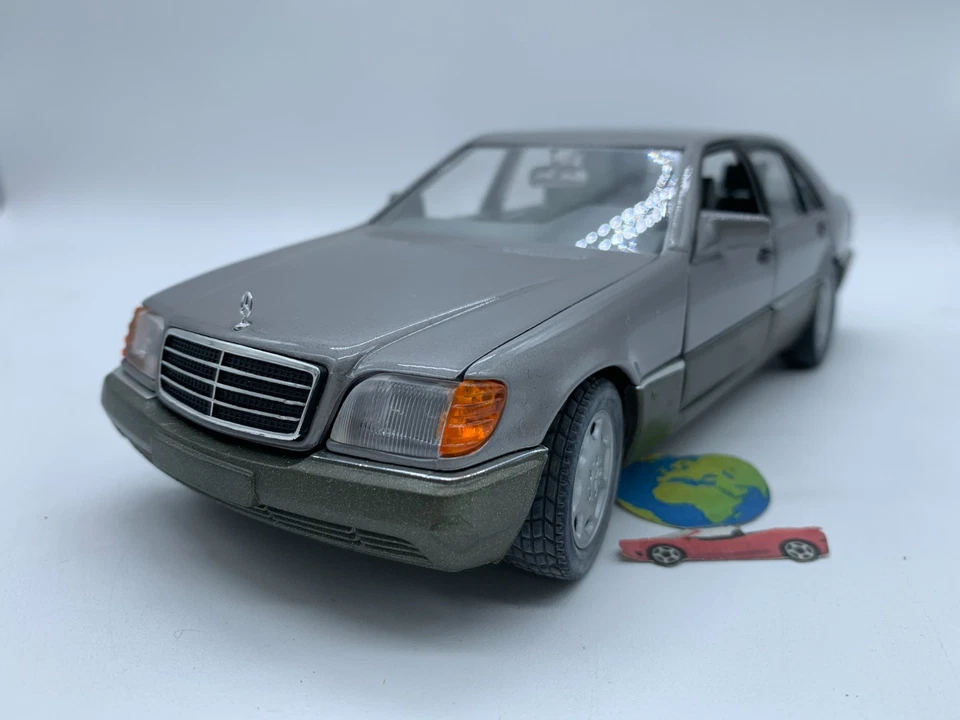 Schabak Mercedes 600 SEL, modello scala 1:24, vintage (3219) - Immagine 2 di 4