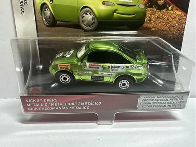 Disney Pixar Cars Scavenger Hunt Special Metallic Edition Nick Stickers