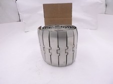 Rexnord 7-1/2" x 10' Stainless Steel Conveyor Chain 15  Bend on both ends