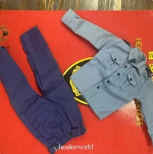 1Set 1/6 Scale Firefighter Jacket Pants Shirt For 12" Action Figure