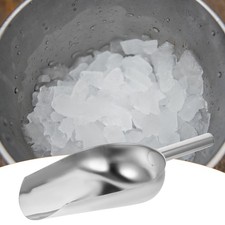 1pc Stainless Steel Ice Scoop Grain Multifunction Flour Scoopers Rice
