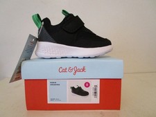 Cat Jack Toddler Unisex Robin Hook Loop Performance Sneakers Black Size 5