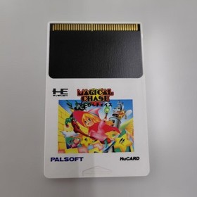 Pc Engine Magical Chase Software Postcard Standard Sleeve With Sponge Limited Ed