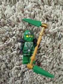 LEGO NINJAGO Lloyd ZX Spinner Set 9574, All Original Pieces and Cards