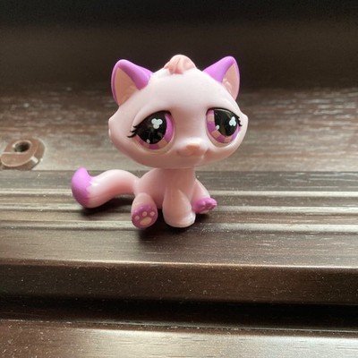 Littlest Pet Shop #576 LPS katze kitten cat pink