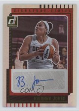 2025 Panini Donruss WNBA Signature Series Brionna Jones #SS-BJ Auto 1h1