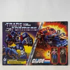 Hasbro Transformers x G.I. Joe Soundwave Thunder Machine 10in Blue/Red