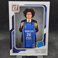 Olivia Miles 2026 Panini WNBA Donruss Rated Rookie Minnesota Lynx #87