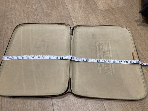 Stunning Vintage Louis Vuitton Logo Laptop/document Case - 第 17/17 張圖片