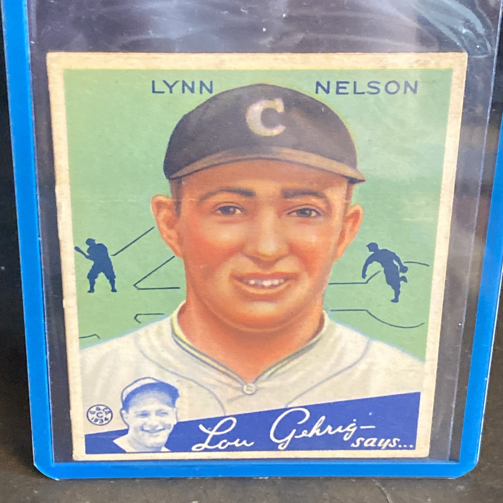 Lynn Nelson #60 Baseball Cards 1934 Goudey trading card — raw and PSA graded price guide