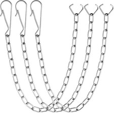 3-Pack Universal Toilet Flapper Chain Replacement Kit - Stainless Steel Lift Cha