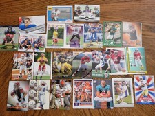 Lot Of NFL 24 ROOKIE QUARTERBACK CARDS- NO DUPES- ASSORTED YEARS* LOOK*