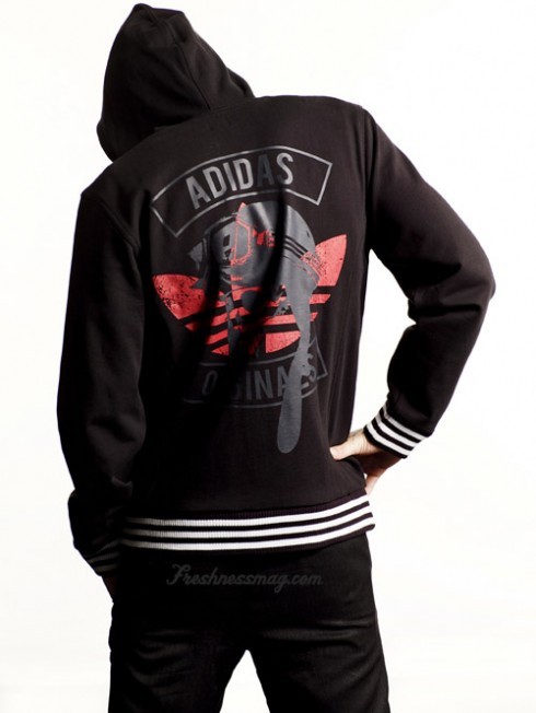 Adidas LTD ED ALYASHA OBYO SUPER HOODY Track sweat Jacket star Top firebird~sz S