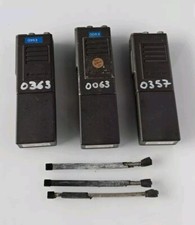 Original Ex-MOD Motorola MX340 & MX350 digital verschlüsselte Militär Funkgeräte Set