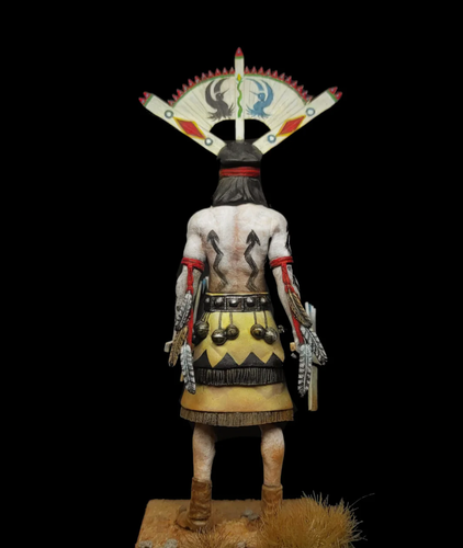 Apache Crown Dancer 75mm Painted Toy Soldier Miniatures Pre-Sale | Art - Picture 4 of 4