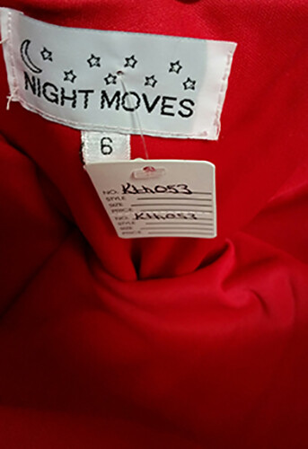 Red Pageant Homecoming gown Size 6 - Picture 7 of 8