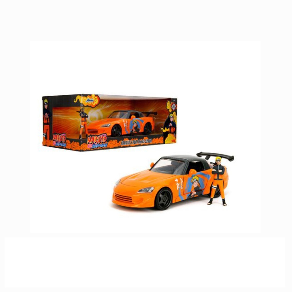 35351 Naruto: Shippuden 2001 Honda S2000 1:24 Die-Cast Metal