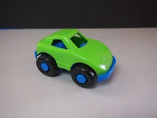 VINTAGE AMERICAN PLASTIC TOYS INC. Race car - GREEN
