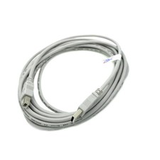 15' USB Cable WH for EPSON STYLUS NX110 NX115 NX125 NX127 NX200 WF-M1560 WF-840