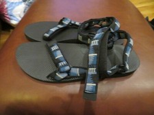 NWT Mens Black, Blue  Gray Teva Sandals, 13