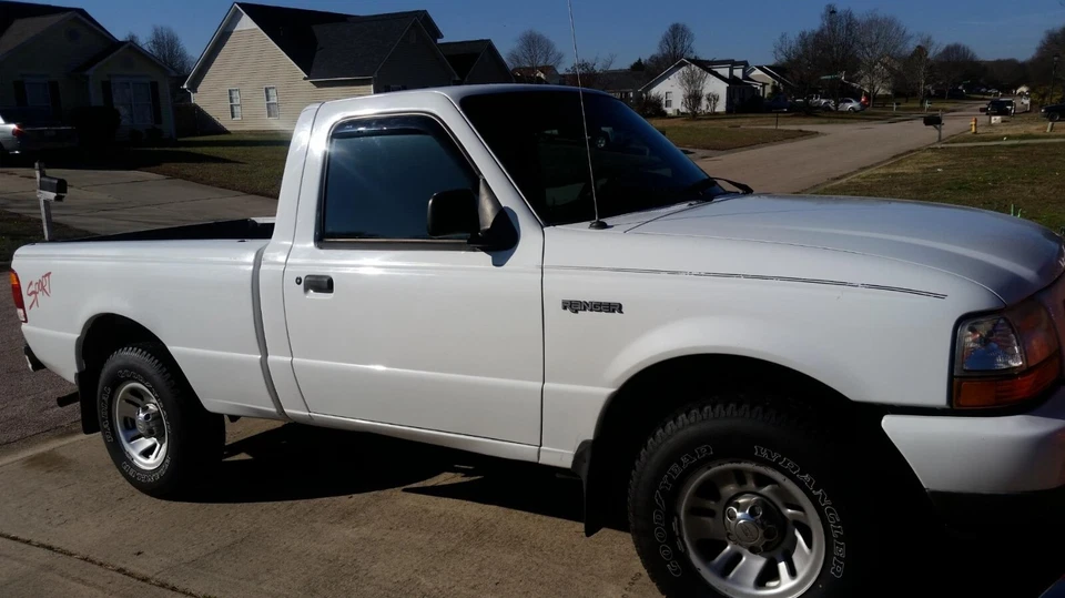 Protectores de lluvia AVS humo en canal viseras de ventilación pantalla para 93-11 Ford Ranger y Mazda Foto 3 de 4