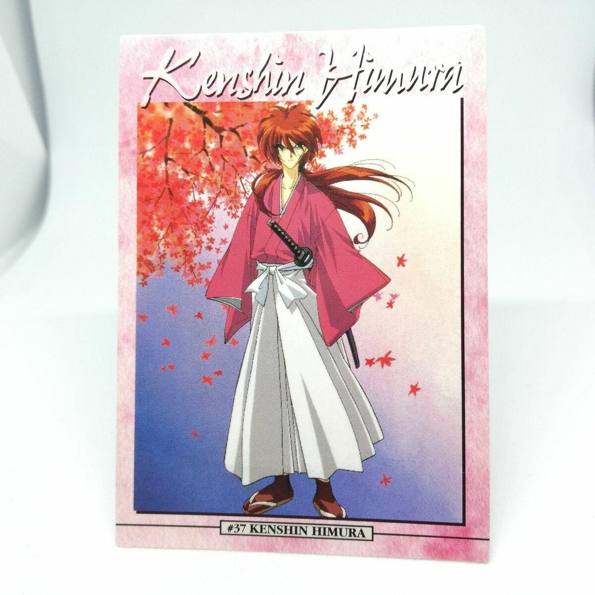 37 Himura Kenshin Rurouni Kenshin Samurai X Card DASS Masters Anime JUMP  MAGAZIN