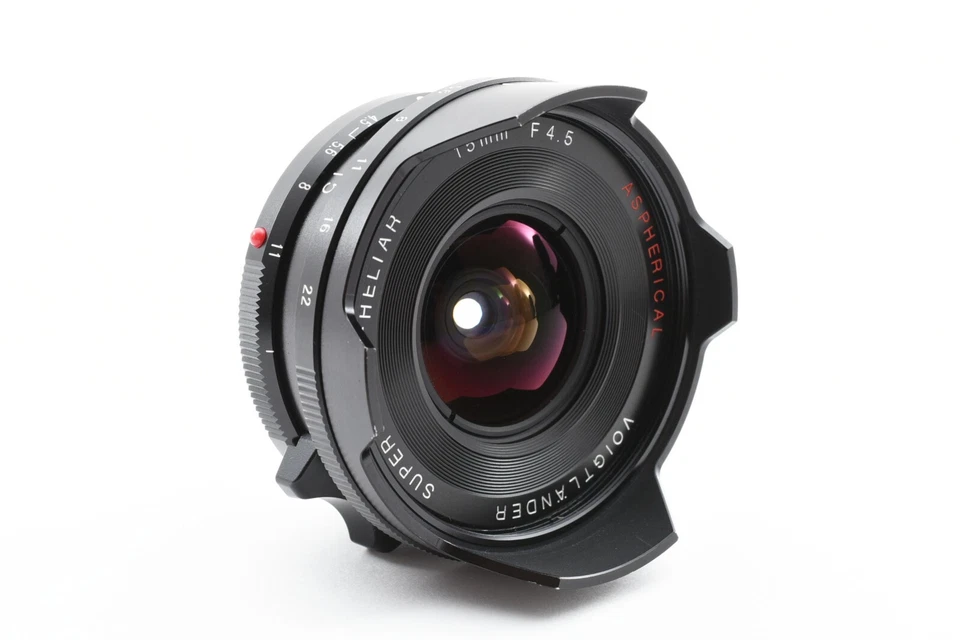 [Como Nuevo] Lente Voigtlander Super Wide Heliar 15 mm F/4,5 Leica M VM de Japón 789 Foto 4 de 4
