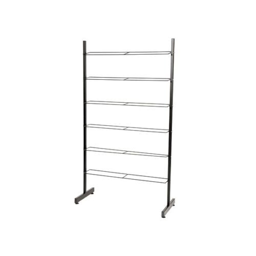 SHOE SHOP FOOTWEAR DISPLAY RACK,RAIL,MULTI SHELF/ 6,4-TIER STAND FOR RETAIL,HOME - Picture 2 of 5