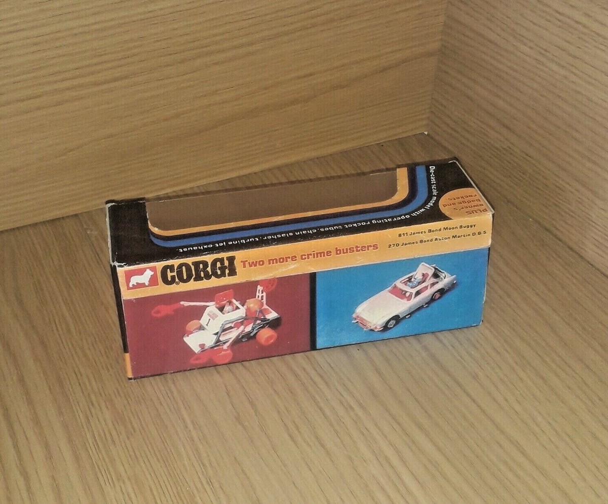 Caja De Exposición Para Batimóvil Corgi 267 – Solo Caja, Sin Bandeja Interior