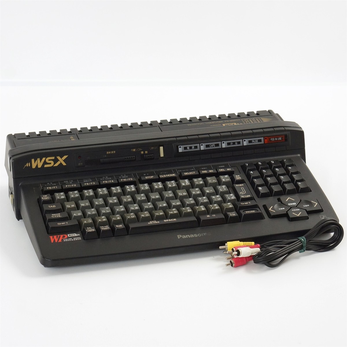MSX2+ Panasonic Personal Computer FS-A1WSX Tested -New MSX2+ Panasonic Personal Computer FS-A1WSX Tested -New