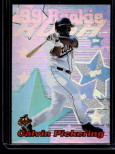 Calvin Pickering '99 Rookie Topps All Matrix 1999 Card #AM16 Baltimore Orioles. rookie card picture