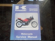 ⭐KAWASAKI NINJA 250R GPZ250R GPZ250 GENUINE WORKSHOP SERVICE MANUAL FREE POST ⭐