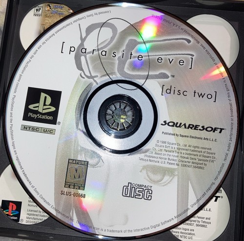 PS1 Parasite Eve NTSC-US/Canada Complete Plus Collectors CD Bonus Disk - Picture 10 of 13